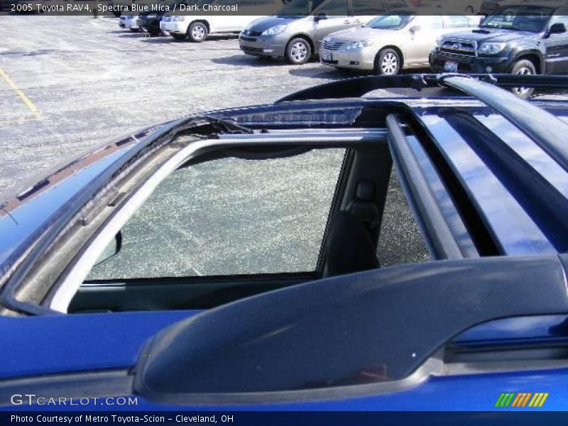 Spectra Blue Mica / Dark Charcoal 2005 Toyota RAV4