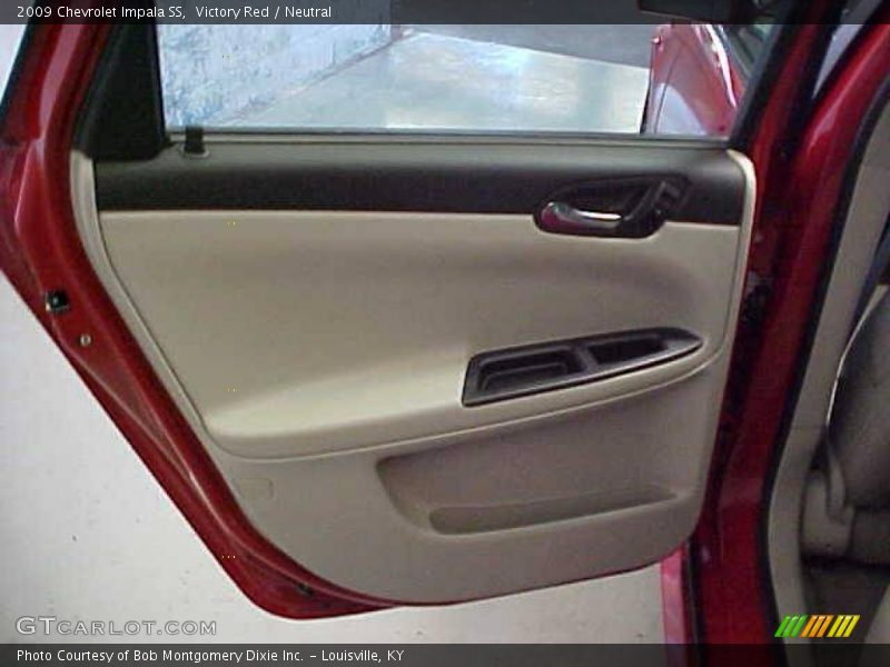 Victory Red / Neutral 2009 Chevrolet Impala SS