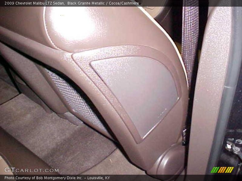 Black Granite Metallic / Cocoa/Cashmere 2009 Chevrolet Malibu LTZ Sedan