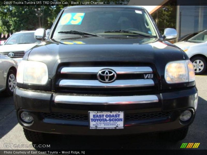 Black / Light Charcoal 2005 Toyota Tundra SR5 TRD Double Cab
