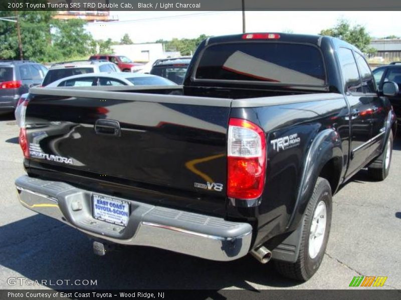 Black / Light Charcoal 2005 Toyota Tundra SR5 TRD Double Cab