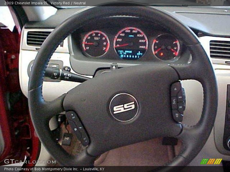 Victory Red / Neutral 2009 Chevrolet Impala SS