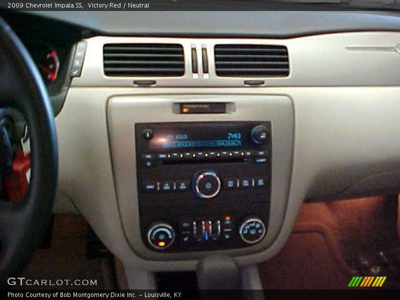 Victory Red / Neutral 2009 Chevrolet Impala SS