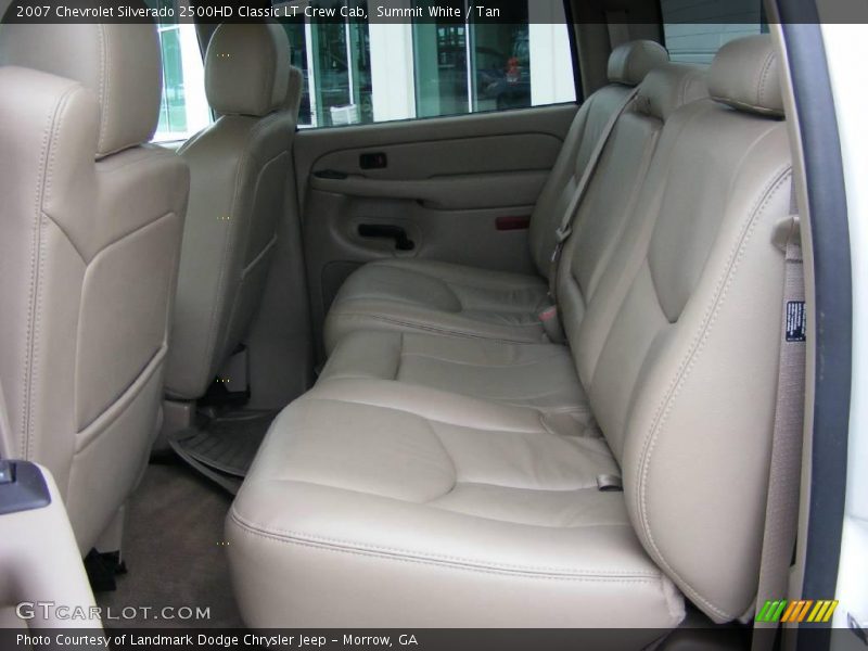 Summit White / Tan 2007 Chevrolet Silverado 2500HD Classic LT Crew Cab
