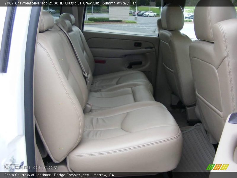 Summit White / Tan 2007 Chevrolet Silverado 2500HD Classic LT Crew Cab