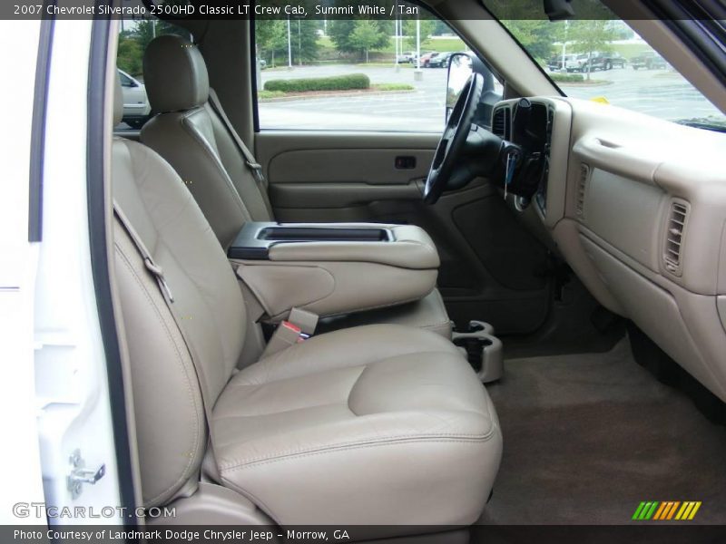 Summit White / Tan 2007 Chevrolet Silverado 2500HD Classic LT Crew Cab