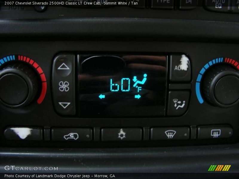 Summit White / Tan 2007 Chevrolet Silverado 2500HD Classic LT Crew Cab