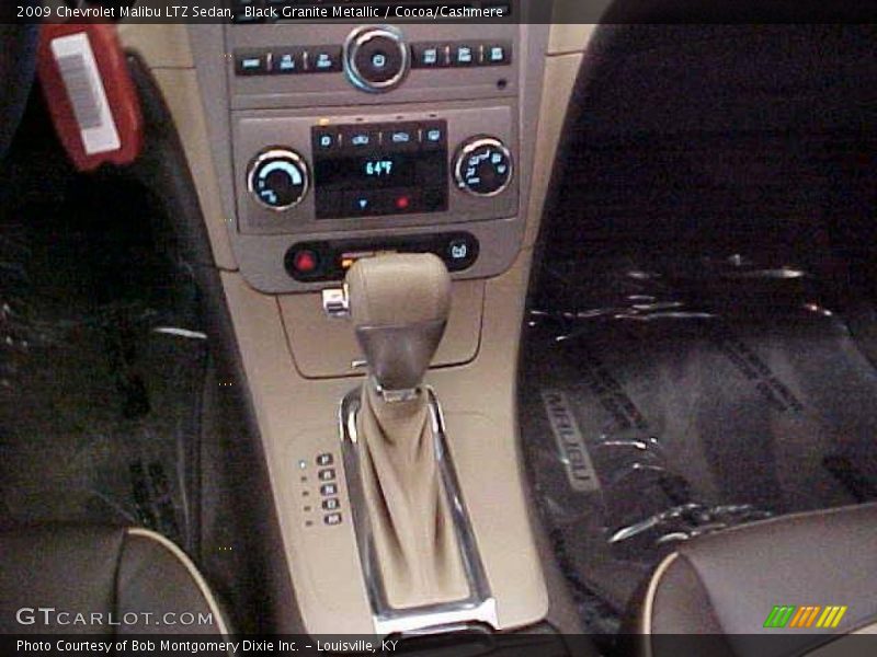 Black Granite Metallic / Cocoa/Cashmere 2009 Chevrolet Malibu LTZ Sedan