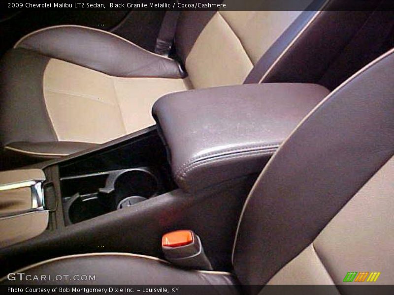 Black Granite Metallic / Cocoa/Cashmere 2009 Chevrolet Malibu LTZ Sedan