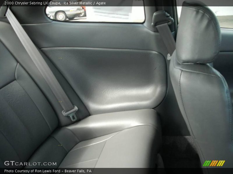 Ice Silver Metallic / Agate 2000 Chrysler Sebring LXi Coupe