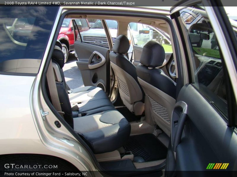 Savannah Metallic / Dark Charcoal/Taupe 2008 Toyota RAV4 Limited 4WD