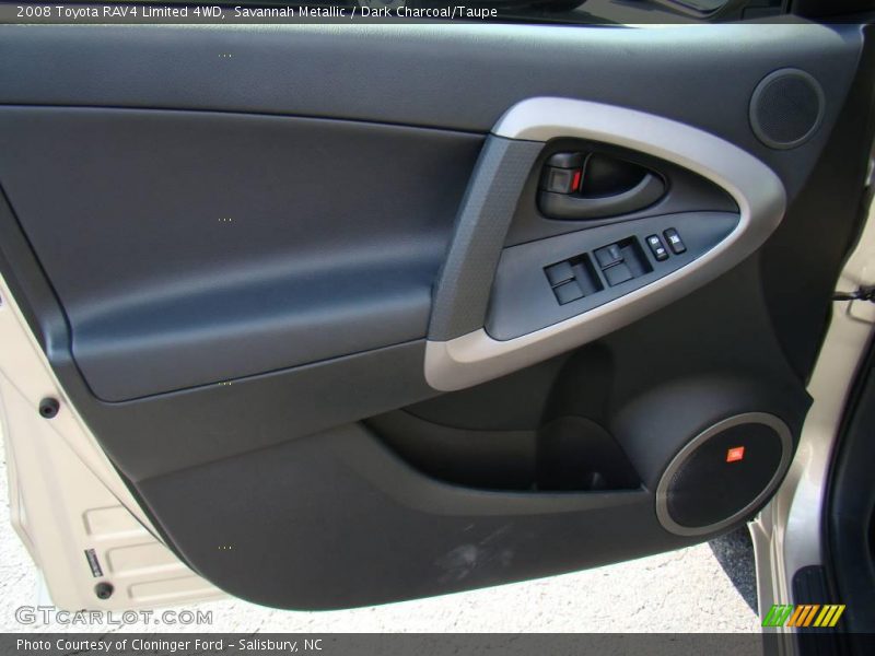 Savannah Metallic / Dark Charcoal/Taupe 2008 Toyota RAV4 Limited 4WD