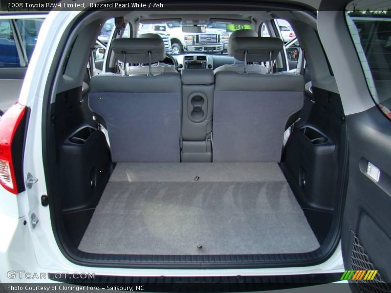 Blizzard Pearl White / Ash 2008 Toyota RAV4 Limited