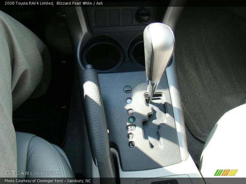Blizzard Pearl White / Ash 2008 Toyota RAV4 Limited