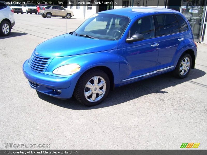 Electric Blue Pearlcoat / Dark Slate Gray 2004 Chrysler PT Cruiser Touring
