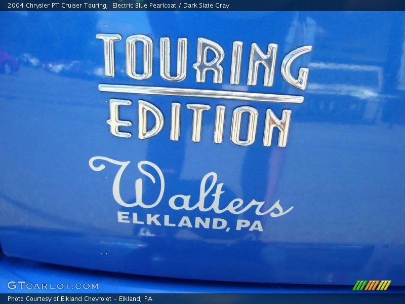 Electric Blue Pearlcoat / Dark Slate Gray 2004 Chrysler PT Cruiser Touring