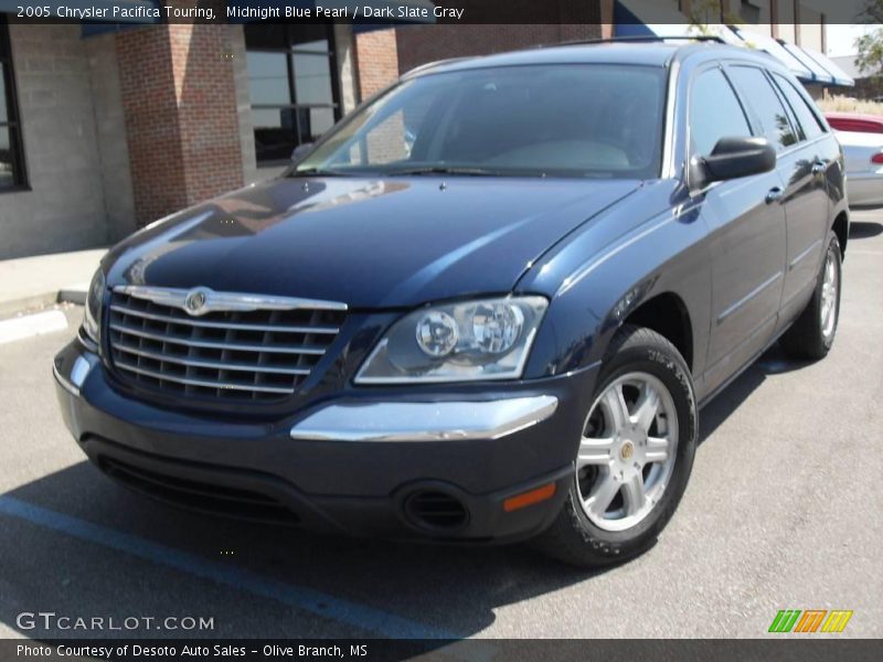 Midnight Blue Pearl / Dark Slate Gray 2005 Chrysler Pacifica Touring