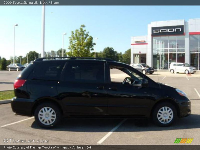 Black / Stone 2009 Toyota Sienna LE