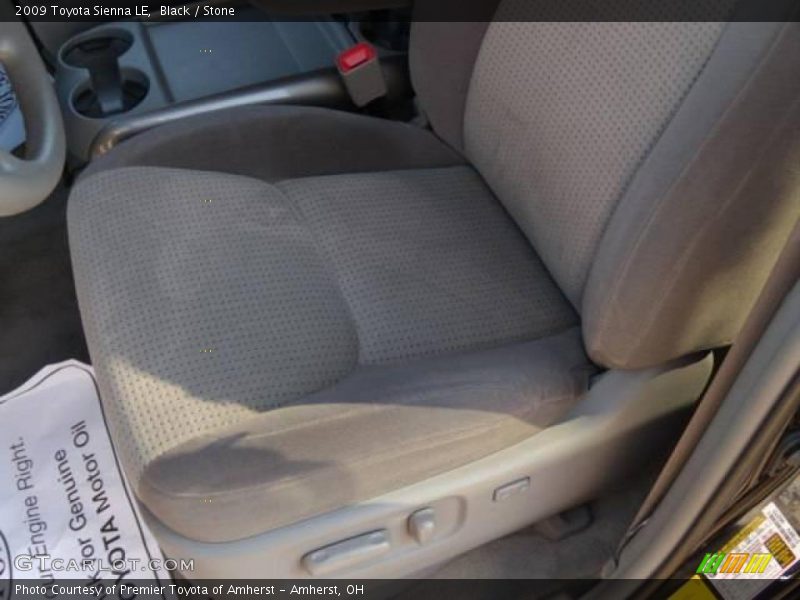 Black / Stone 2009 Toyota Sienna LE