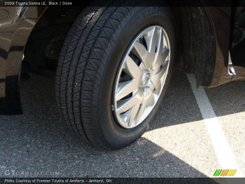 Black / Stone 2009 Toyota Sienna LE