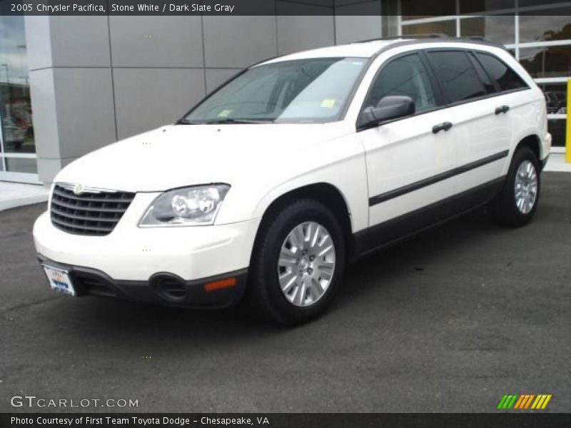 Stone White / Dark Slate Gray 2005 Chrysler Pacifica