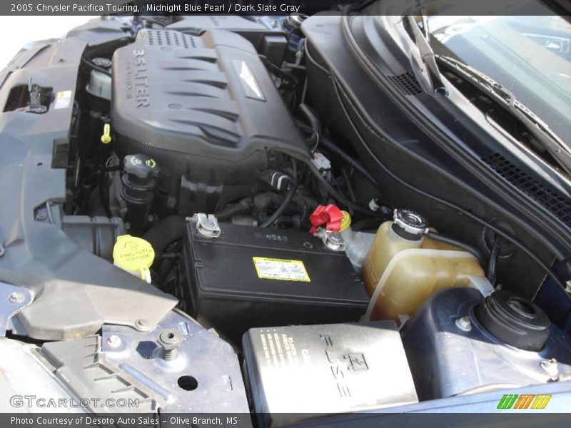Midnight Blue Pearl / Dark Slate Gray 2005 Chrysler Pacifica Touring