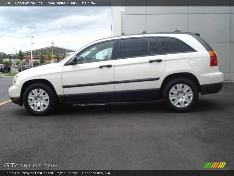 Stone White / Dark Slate Gray 2005 Chrysler Pacifica