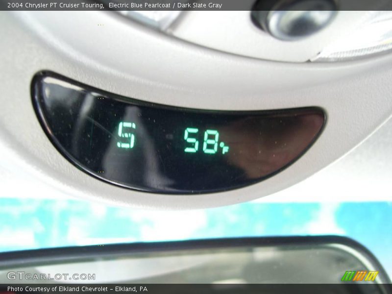 Electric Blue Pearlcoat / Dark Slate Gray 2004 Chrysler PT Cruiser Touring