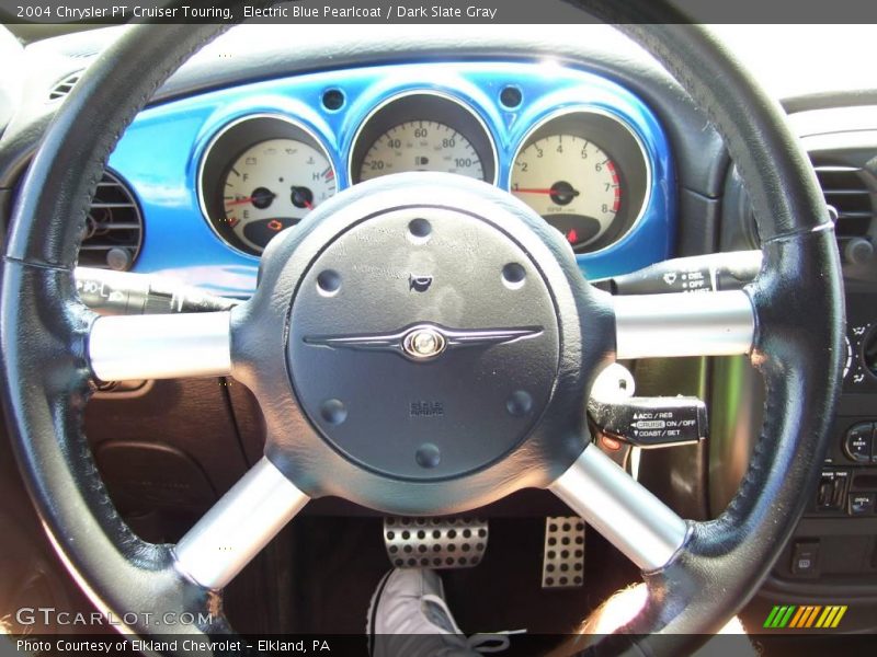 Electric Blue Pearlcoat / Dark Slate Gray 2004 Chrysler PT Cruiser Touring