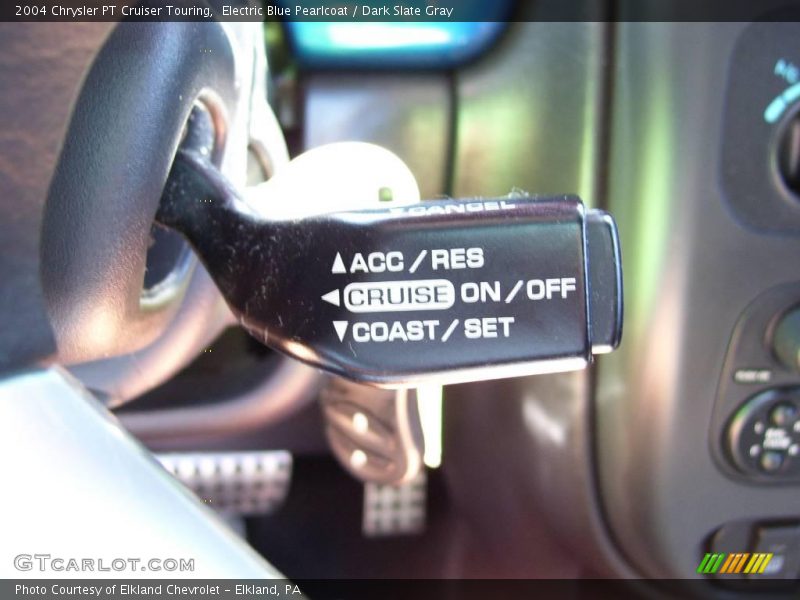 Electric Blue Pearlcoat / Dark Slate Gray 2004 Chrysler PT Cruiser Touring