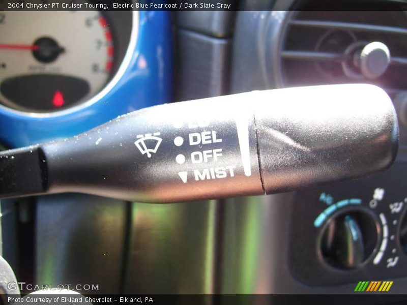Electric Blue Pearlcoat / Dark Slate Gray 2004 Chrysler PT Cruiser Touring