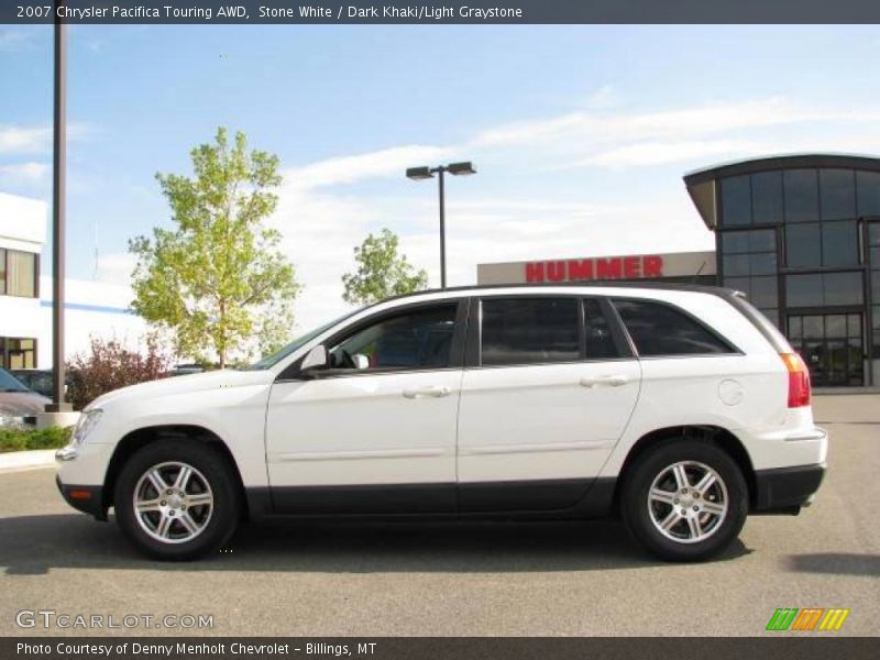 Stone White / Dark Khaki/Light Graystone 2007 Chrysler Pacifica Touring AWD