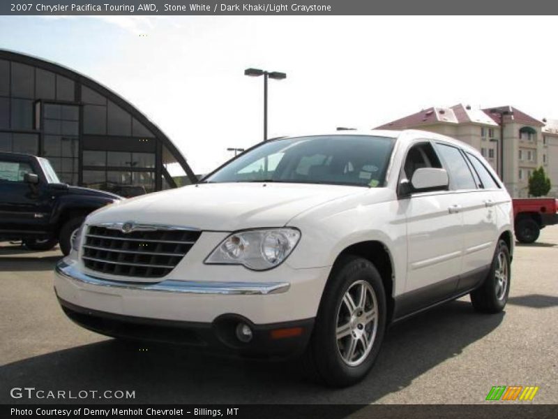 Stone White / Dark Khaki/Light Graystone 2007 Chrysler Pacifica Touring AWD