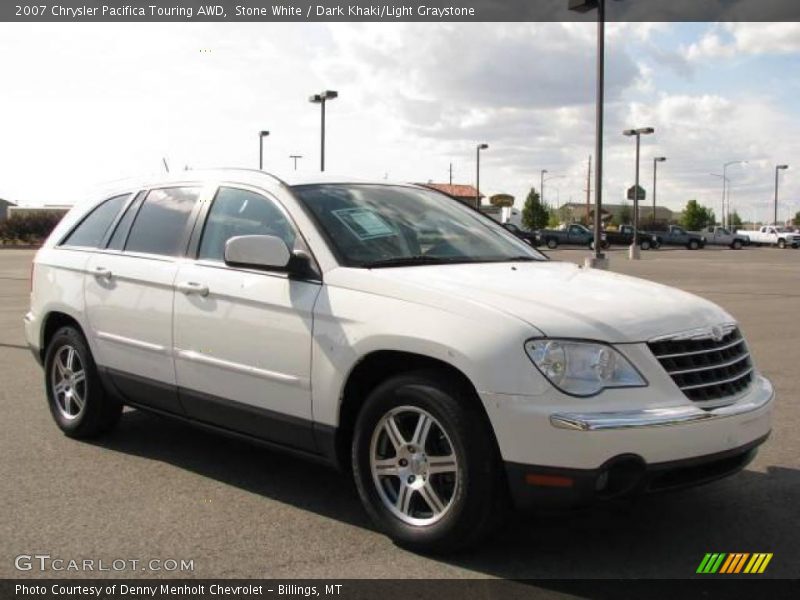 Stone White / Dark Khaki/Light Graystone 2007 Chrysler Pacifica Touring AWD