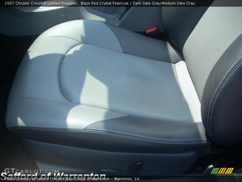 Blaze Red Crystal Pearlcoat / Dark Slate Gray/Medium Slate Gray 2007 Chrysler Crossfire Limited Roadster