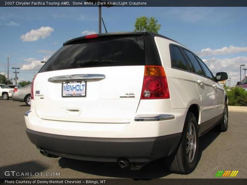 Stone White / Dark Khaki/Light Graystone 2007 Chrysler Pacifica Touring AWD