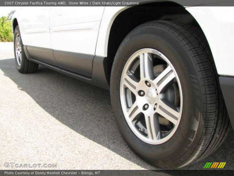 Stone White / Dark Khaki/Light Graystone 2007 Chrysler Pacifica Touring AWD