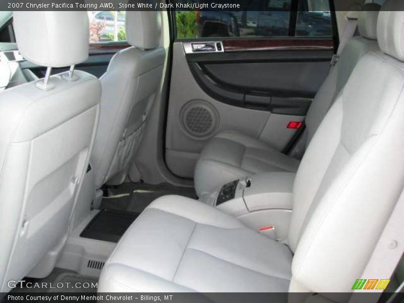 Stone White / Dark Khaki/Light Graystone 2007 Chrysler Pacifica Touring AWD