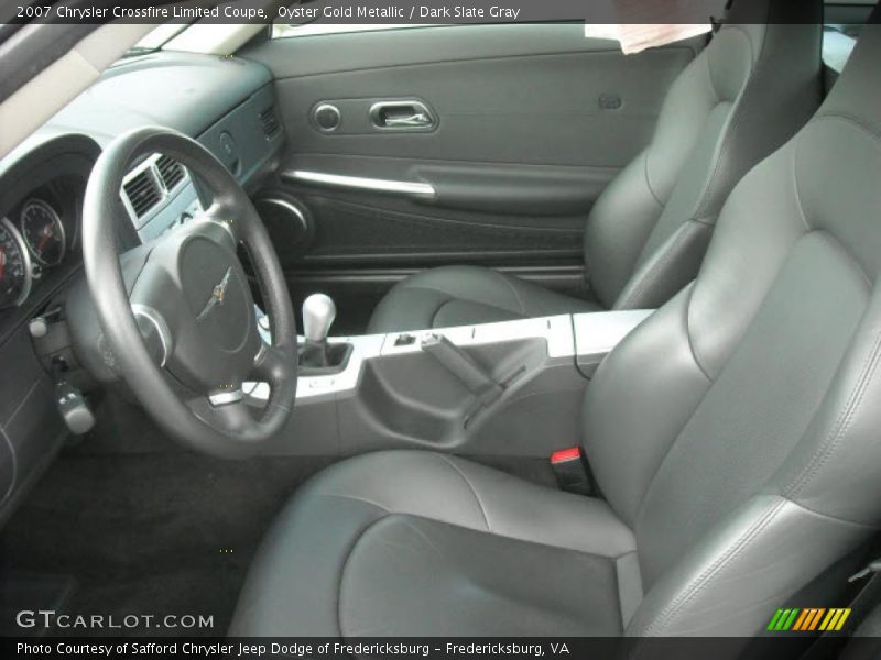 Oyster Gold Metallic / Dark Slate Gray 2007 Chrysler Crossfire Limited Coupe