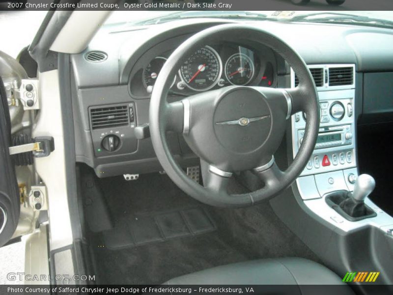 Oyster Gold Metallic / Dark Slate Gray 2007 Chrysler Crossfire Limited Coupe
