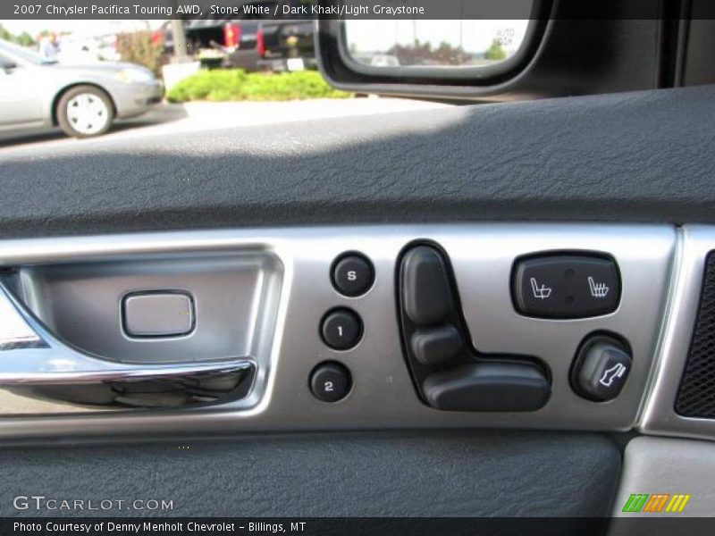 Stone White / Dark Khaki/Light Graystone 2007 Chrysler Pacifica Touring AWD