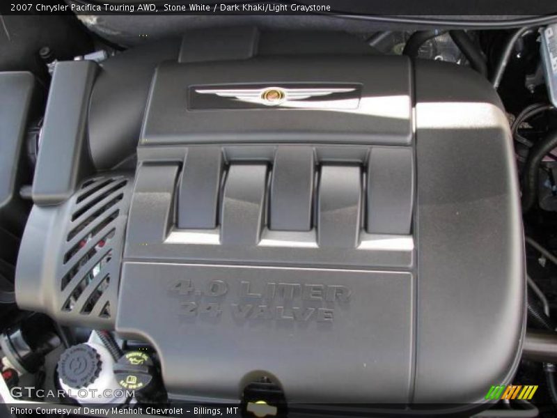 Stone White / Dark Khaki/Light Graystone 2007 Chrysler Pacifica Touring AWD