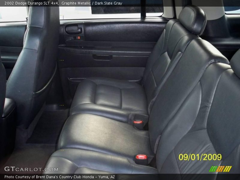 Graphite Metallic / Dark Slate Gray 2002 Dodge Durango SLT 4x4