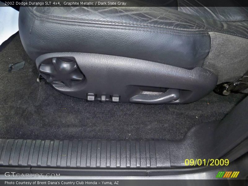 Graphite Metallic / Dark Slate Gray 2002 Dodge Durango SLT 4x4