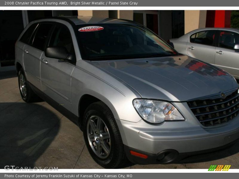 Bright Silver Metallic / Pastel Slate Gray 2008 Chrysler Pacifica Touring AWD