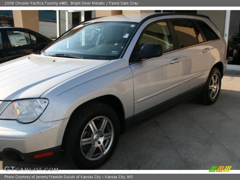 Bright Silver Metallic / Pastel Slate Gray 2008 Chrysler Pacifica Touring AWD