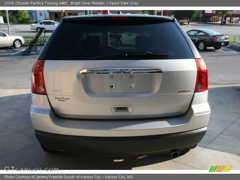 Bright Silver Metallic / Pastel Slate Gray 2008 Chrysler Pacifica Touring AWD