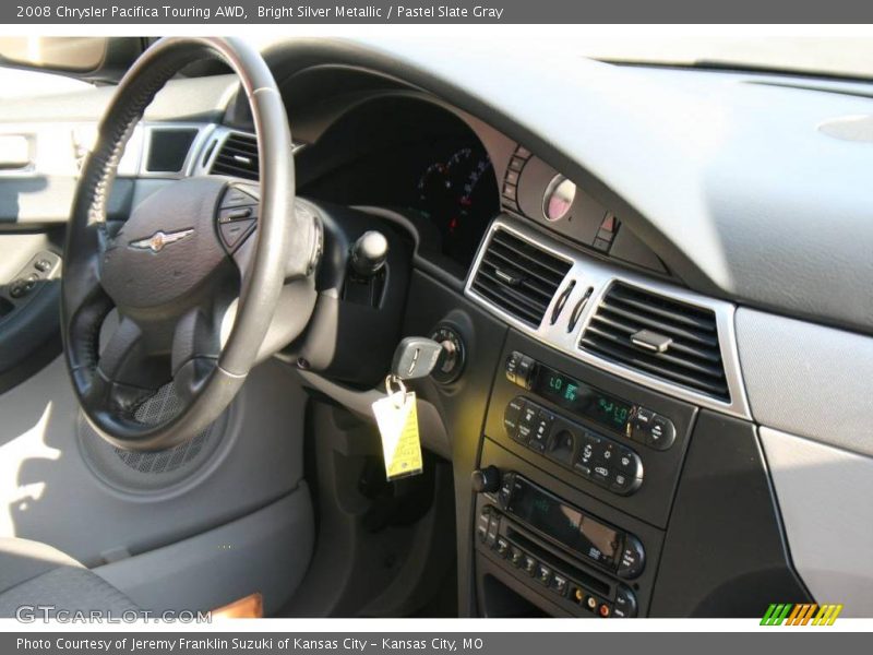 Bright Silver Metallic / Pastel Slate Gray 2008 Chrysler Pacifica Touring AWD