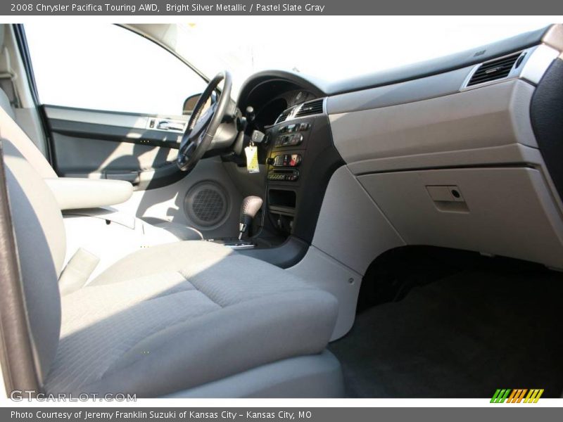 Bright Silver Metallic / Pastel Slate Gray 2008 Chrysler Pacifica Touring AWD