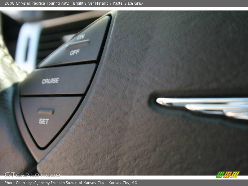 Bright Silver Metallic / Pastel Slate Gray 2008 Chrysler Pacifica Touring AWD